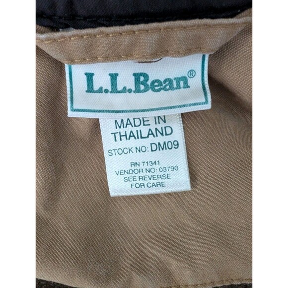 L.L. Bean Men's Vest XXL Brown Full Zip Sweater Fleece Hiking Outdoors Y2K 90's - Picture 10 of 14